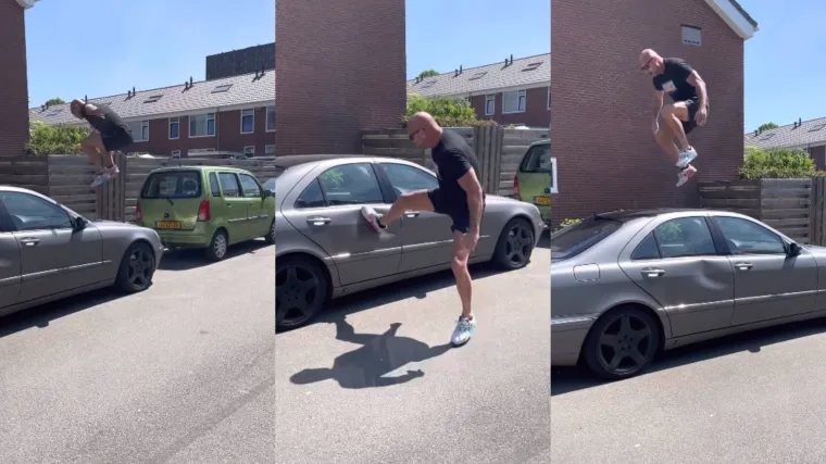 Ćelavi grmalj nogama unakazio Mercedes kako bi supruzi dokazao poantu