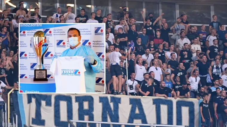 Bero&scaron; cijepio u Zadru, pomno se prati broj zaraženih vezanih za utakmicu: 'Očekujemo porast za dva do tri tjedna'