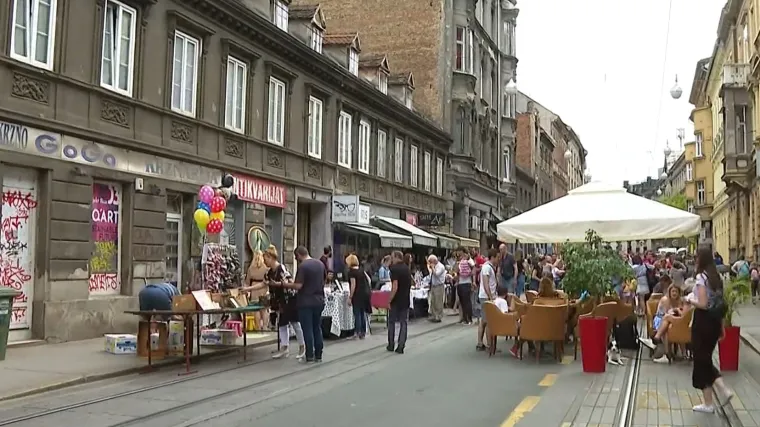 Ilica Q'Art zaustavila promet: Brojni umjetnici, izvođači i prodavači iskoristili su glavnu ulicu kao pozornicu