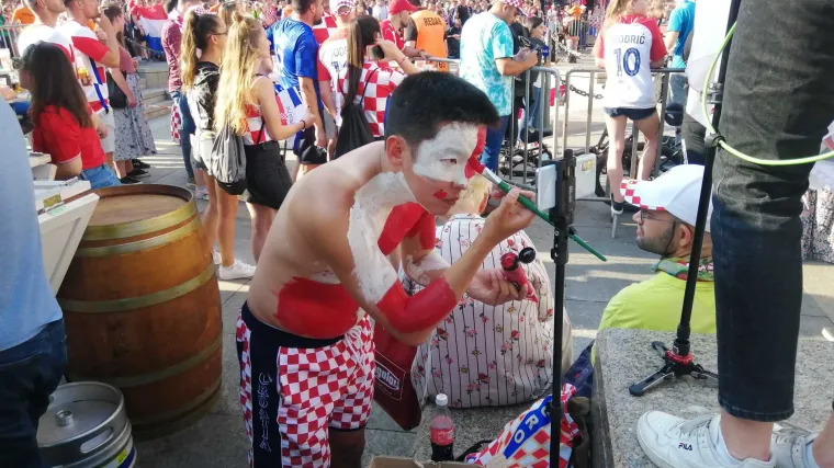 Atmosfera uoči utakmice s Češkom