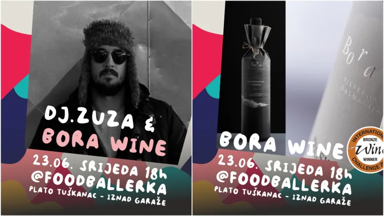 Ku&scaron;ajte vrhunska vina i ple&scaron;ite uz DJ-a Antonija Zuzu na Foodbalerki