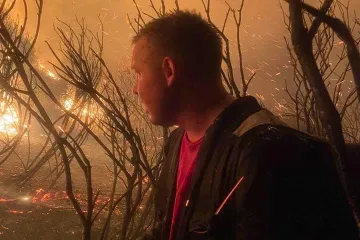 Požar u Župi Dubrovačkoj sinoć izbio požar: Buknuo je zbog nestručnog navijačkog rukovanja bakljama?