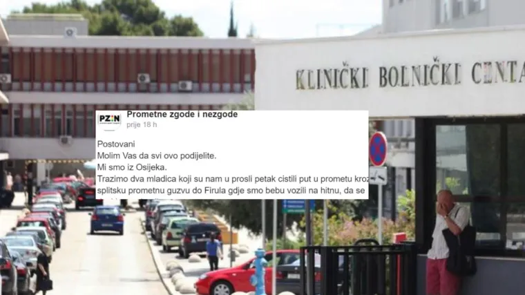 Priča para iz Osijeka s malom bebom će vas naježiti: 'Vidjeli su kako jurimo i pitali &scaron;to se događa...'