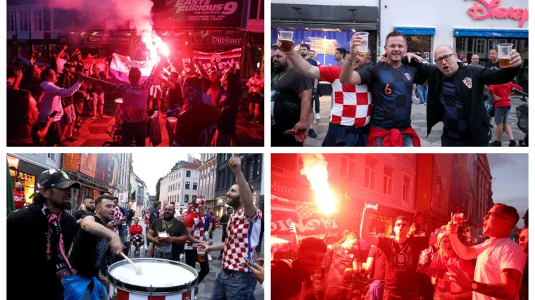 VIDEO/FOTO Svi su spremni za &Scaron;panjolce! Pogledajte kakvu fantastičnu atmosferu su hrvatski navijači napravili u Kopenhagenu