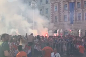 Trg je proključao, ovakvu ludnicu nakon gola Vatrenih dugo nismo vidjeli