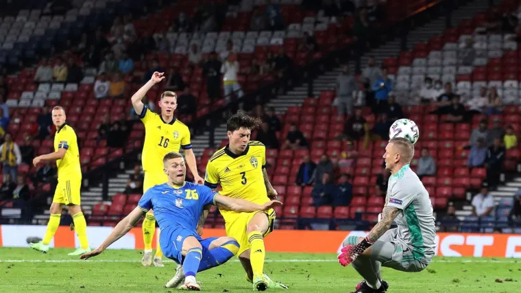 Ukrajina u 121. minuti sru&scaron;ila &Scaron;vedsku i zakazala četvrtfinale s prvim favoritom Eura