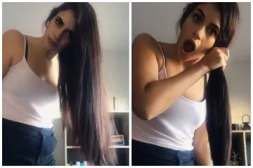 Cura oduševila milijune bizarnim beauty trikom: Iznenadit će vas kad vidite čime je uspjela izravnati kosu