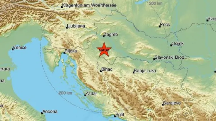 Slabiji potres jačine 2,7 po Richteru uznemirio građane: 'Zalupalo sve po stanu, dosta!'