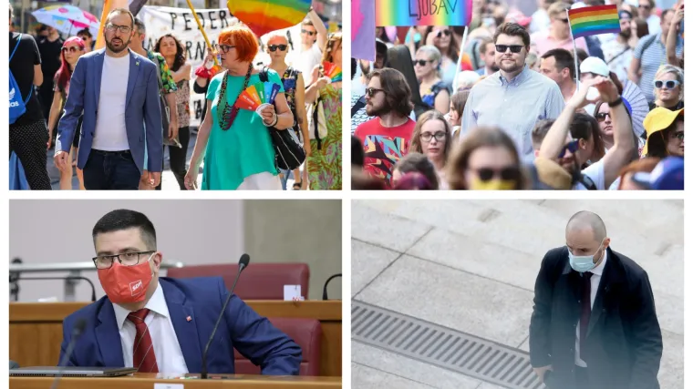 Političari u Povorci ponosa: 'Bio sam komunjara, a sad sam pederčina. Promijenilo se nije puno...'