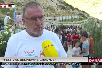 RTL Danas na Festivalu bespravne gradnje! Lončar: 'U jednom šeširu prikupljamo donacije za sljedeću kampanju predsjednika Republike'