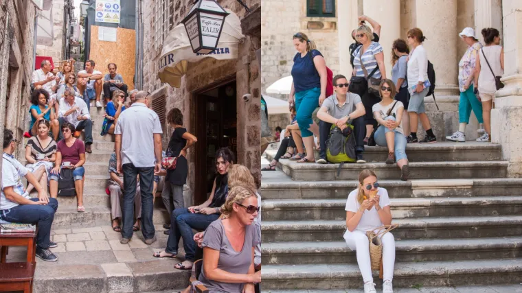 Nova zabrana rastužila Dubrovčane: 'Popiti kavu ili pivu na skalinima je ne&scaron;to neopisivo'; Stožer: 'Po&scaron;tujmo mjere jer...'