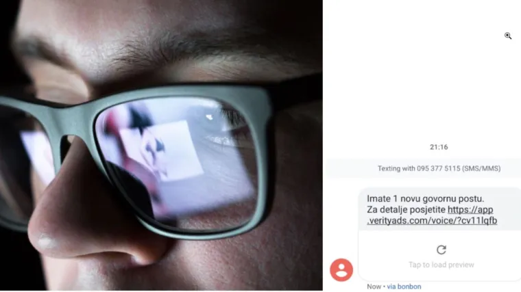 Ako ste ju dobili, ni slučajno ne otvarajte ovu poruku: 'Imate jednu novu govornu po&scaron;tu...'