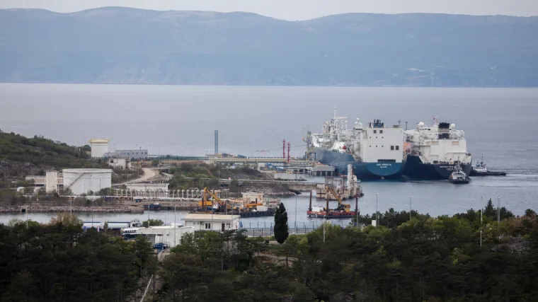 Plenković: 'LNG terminalom na Krku Hrvatska se u kontekstu energetske suradnje utisnula na kartu svijeta'