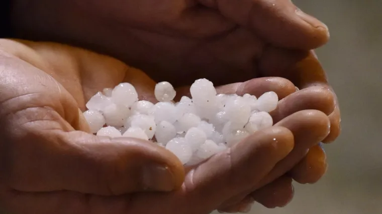 Istok Hrvatske pogodilo jako nevrijeme; Padala tuča veličine oraha i obilna ki&scaron;a