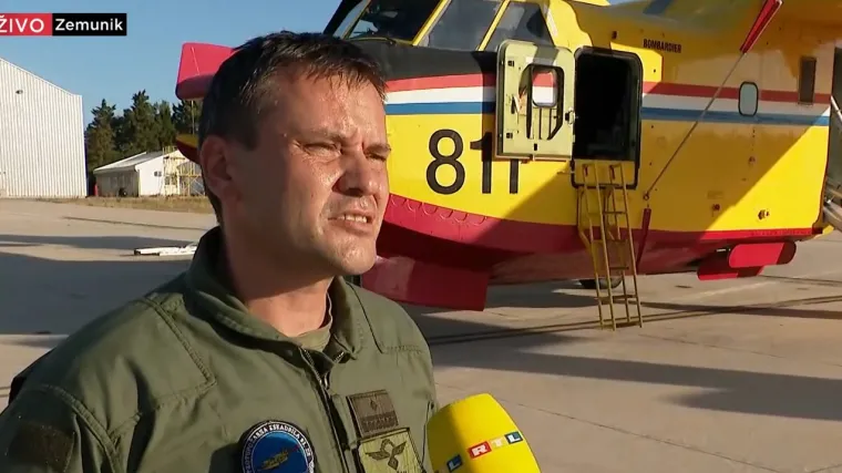Pilot kanadera Milan Do&scaron;en o požarima: 'Početak godine je počeo žestoko. Ove visoke temperature koje se najavljuju nisu obećavajuće'