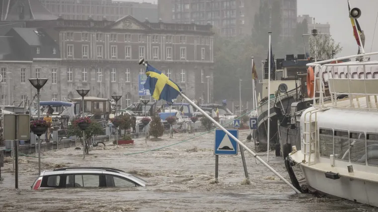 FOTO Katastrofalne poplave u Belgiji odnijele su &scaron;est života: Očekuje se daljnji rast vodostaja do metar i pol