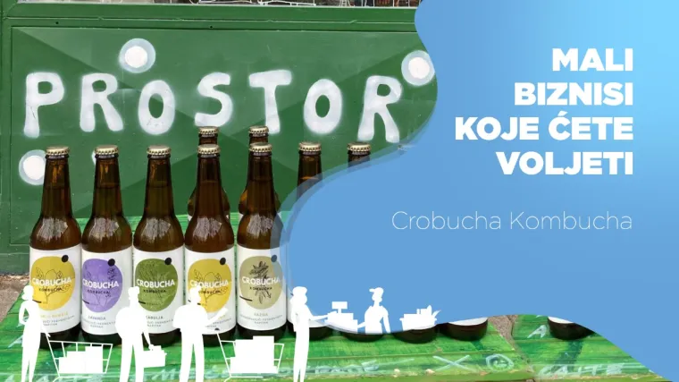 Ukrajinac, obrazovan u SAD-u, oženjen Hrvaticom, osmislio je Crobuchu Kombuchu - spoj azijskog pića i hrvatskog bilja