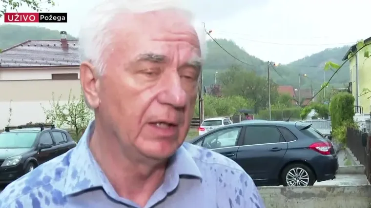 Počelo je nevrijeme u Požegi! Gradonačelnik u RTL-u Danas: 'Najava ki&scaron;e izazvala je strah i paniku'