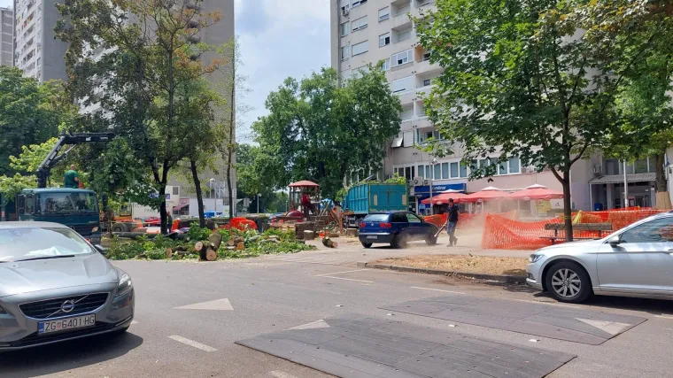 HEP i grad Zagreb objasnili ru&scaron;enje stabala na Srednjacima, kažu da će posaditi 1200 zamjenskih stabala!