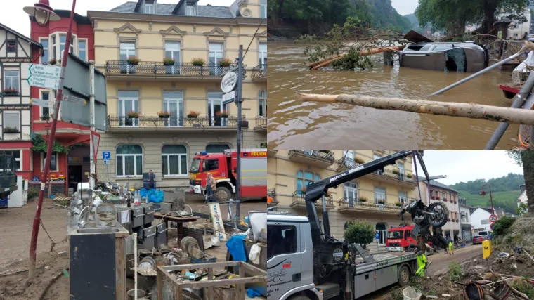 FOTO, VIDEO &Scaron;okantne scene! RTL-ova ekipa u najpogođenijem dijelu Njemačke, pogledajte taj užas