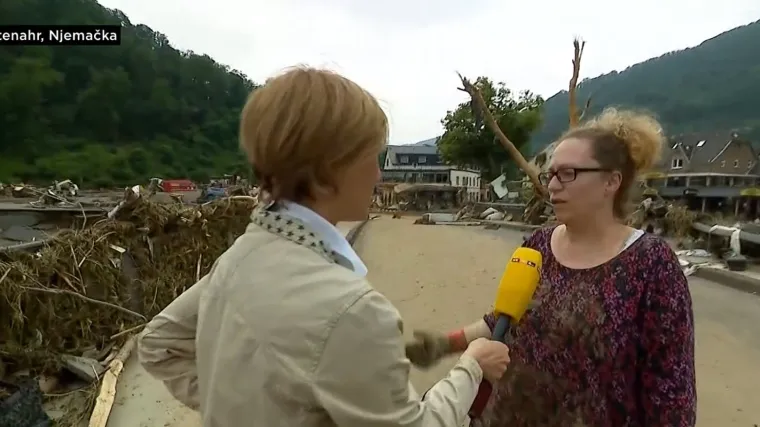 FOTO, VIDEO Potresni prizori iz Njemačke! Andrea za RTL: 'Ne zna se broj ni poginulih ni nestalih... Sve je uni&scaron;teno'
