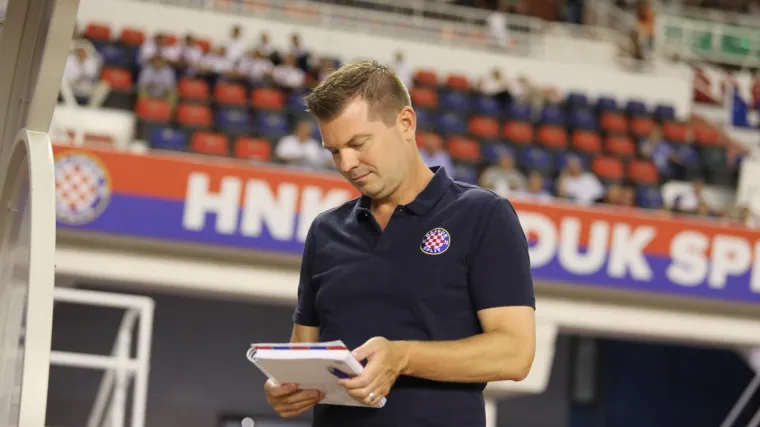 Novi trener Hajduka nezadovoljan: 'O prvom golu posebno sam pričao s igračima u svlačionici'