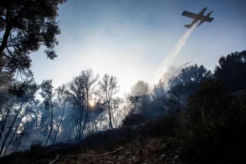 Zbog požara na otoku kod Zadra hitno evakuirano 50-ak ljudi 'Bilo je domaćih, turista, djece...'