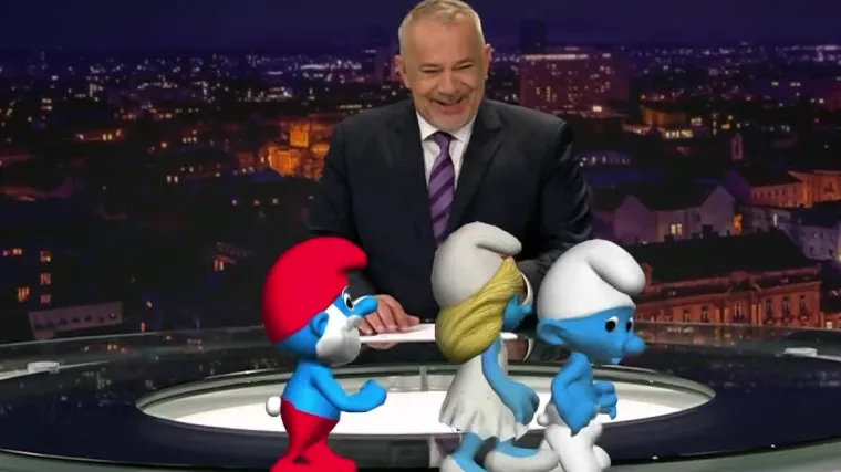 &Scaron;prajc je bio dobar pa je načas ugledao &Scaron;trumfove: Usred odjave emisije ispred voditelja pro&scaron;etali crtani junaci