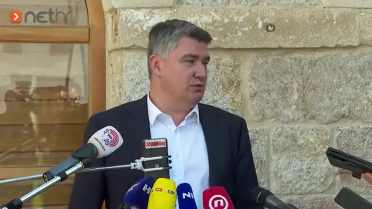 Predsjednik Milanović: 'Vojska je vojska, ona privlači pozornost'
