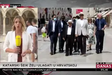 RTL Danas otkriva zašto je katarski šeik odlučio produžiti svoj boravak u Dubrovniku