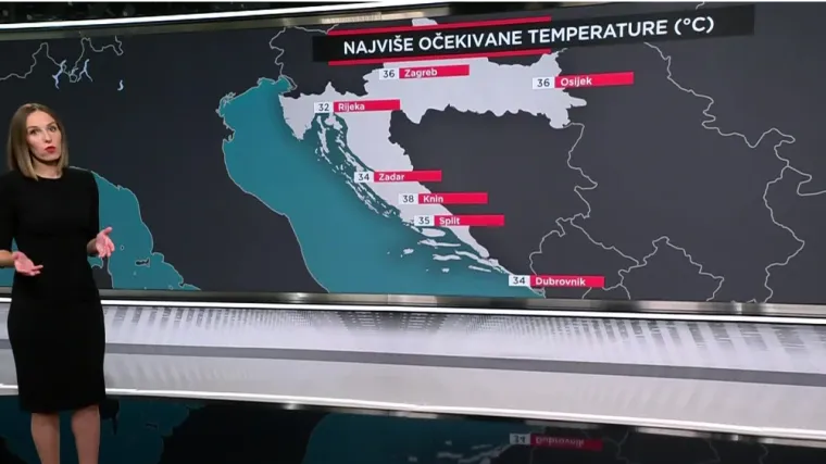 Nakon nestabilnog pro&scaron;log tjedna, pred nama su nesno&scaron;ljive vrućine! Evo gdje će biti najgore i kojih se savjeta treba držati