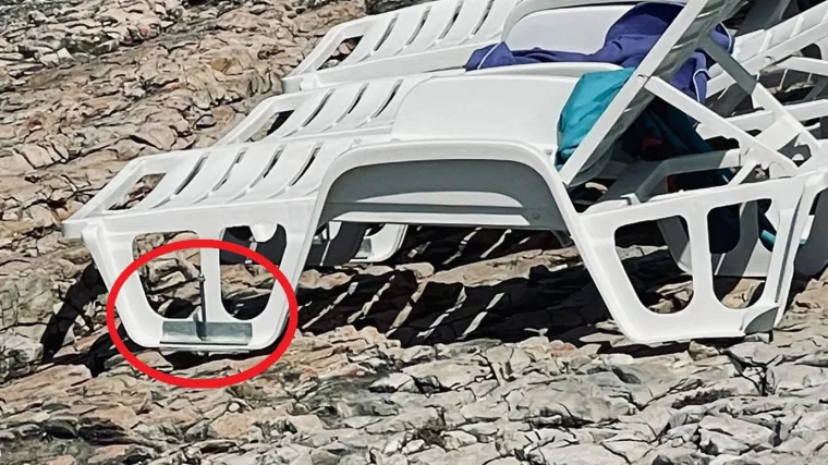 Uni&scaron;tavanje obale na Braču: Izbu&scaron;ili su stijene i u njih u&scaron;arafili ležaljke - i to na području budućeg geoparka!