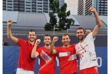 Nakon plasmana u svehrvatsko finale, Čilić se slikao sa svim finalistima i poslao jasnu poruku