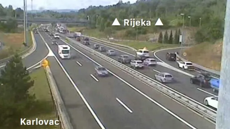 I danas kolone prema moru i na granicama, prometna nesreća na A1