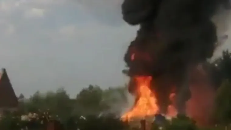 Planulo u industrijskoj zoni, gusti dim vidi se iz svih dijelova grada