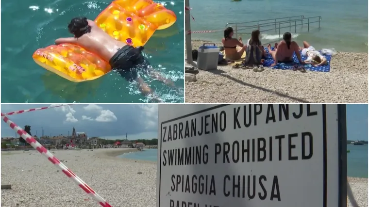 A uvijek se volimo hvaliti rekordnim brojkama u turizmu... Dvije plaže na Jadranu su zagađene, razlog je isti