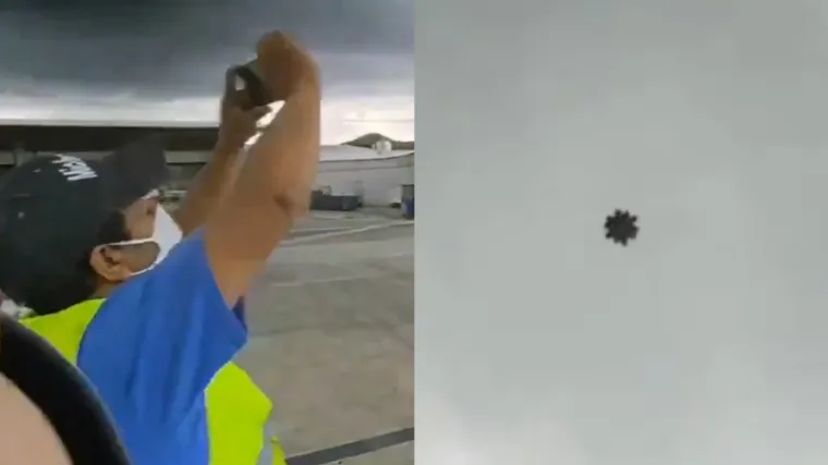 S promjenom vremena stigao i pravi misterij! Brojni građani u nedjelju primijetili NLO neobičnog oblika