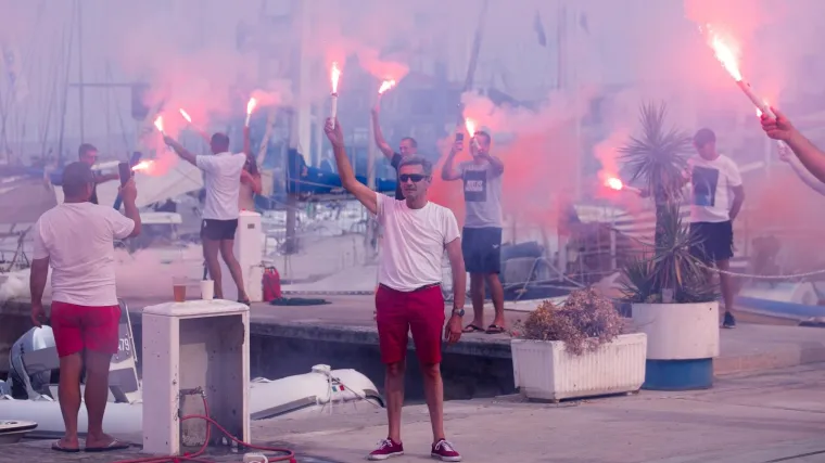 Pogledajte kakav su spektakl Splićani priredili svom srebrnom olimpijcu Tončiju Stipanoviću