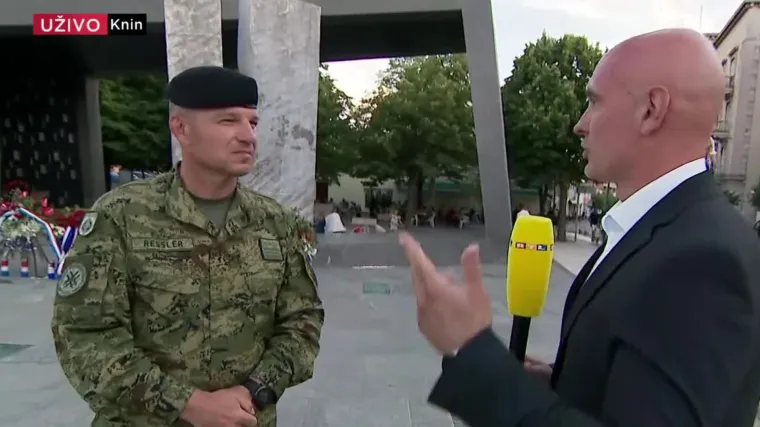 Zapovjednik Gardijske mehanizirane brigade zadovoljan proslavom Oluje, za RTL kaže: 'Razbio se mit da grad Knin živi samo 4. i 5. kolovoza'