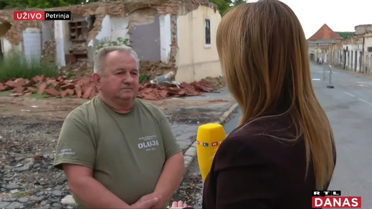 Petrinjski zapovjednik Osinečki o Oluji: 'Bili smo ponosni na na&scaron; grad, a danas se ne možemo pohvaliti s njim'