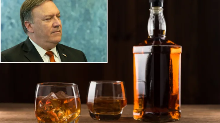 Da nije netko bio žedan? Bijela kuća traži nestalu bocu viskija od 5800 dolara &scaron;to ju je Pompeo dobio na dar od Japana