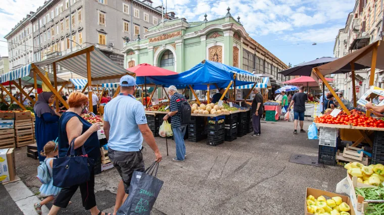 Kakvo obilje na riječkoj tržnici! Pogledajte &ndash; na um nam padaju stotine finih recepata i jela