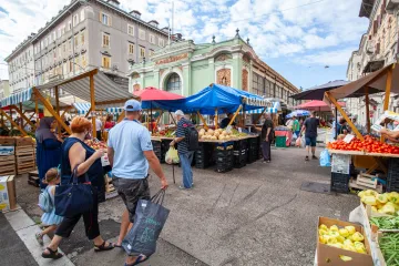 Kakvo obilje na riječkoj tržnici! Pogledajte &ndash; na um nam padaju stotine finih recepata i jela