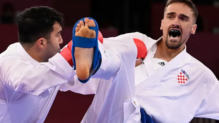 Hrvatski karataš nakon što je ostao bez medalje na OI: 'To nije opravdanje za poraz. Ta mi je borba odnijela polufinale'