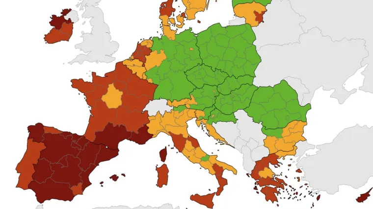 ECDC objavio novu korona kartu: Hrvatska obala ostala narančasta, u narančastom zavr&scaron;io i Zagreb