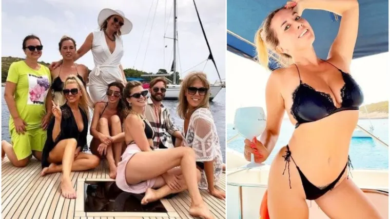 Nives partijala u čipkastom bikiniju kod Mehunke i očarala Ecijina dečka: Na kraju pao i - poljubac