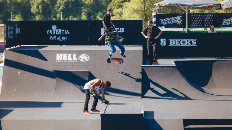 Pannonian Challenge: Na usijani beton skateparka danas su izašli skateri, Bruno Vranić završio na trećem mjestu