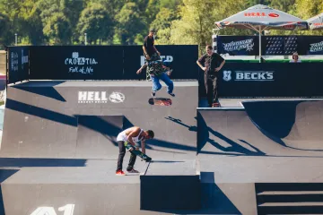 Pannonian Challenge: Na usijani beton skateparka danas su izašli skateri, Bruno Vranić završio na trećem mjestu