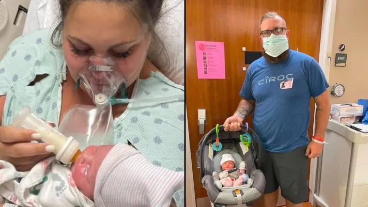 Fotografija o kojoj svi pi&scaron;u: Mlada majka jednom je uspjela zagrliti bebu prije nego je preminula od Covida