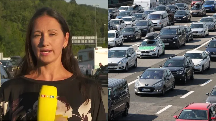 Kilometarske kolone, u zemlji je vi&scaron;e od milijun turista. U državu je ovog vikenda u&scaron;lo 369 tisuća, a iza&scaron;lo 385 tisuća ljudi